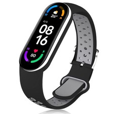 Th-some Cinturini di Ricambio per Xiaomi Mi Band 6/7, Braccialetto di Ricambio p