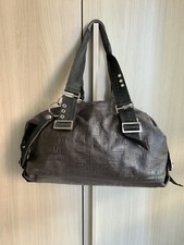 borsa Nannini in pelle marrone scuro 