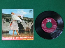 Disco Vinile 45 Giri 7'' PATHE' , NILO OSSANI - RICORDO DI ROMAGNA in Romagnolo