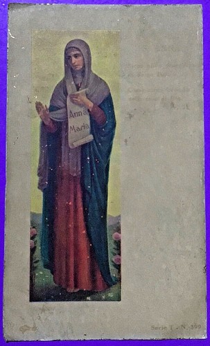 Santino holy card sant - santino, card,