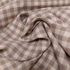 Tessuto Stoffa In Puro Lino