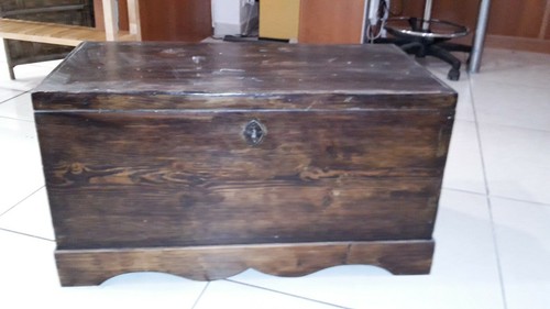 Cassapanca baule legno - baule, in
