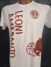 MAGLIA UNIONE SPORTIVA LIVORNO Basket LEONI AMARANTO CASELLA tg L
