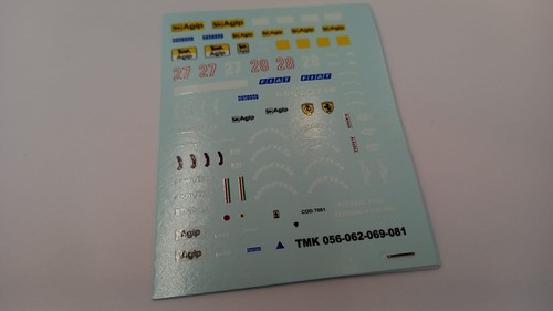 Dec258 tameo kits - dec258, decals