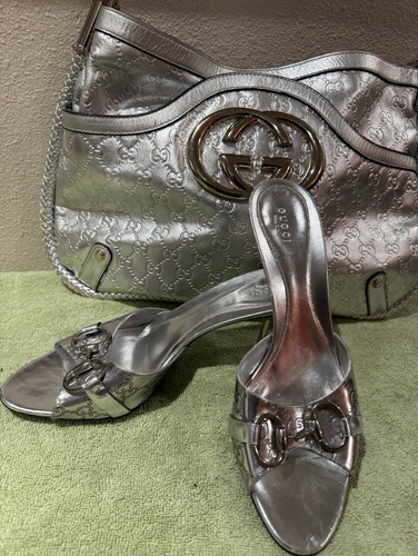 Gucci sandali con - tacco, a