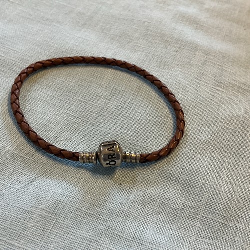 Pandora leather bracelet 2 - bracelet, 1/2