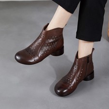 Sandali alti in pelle stivali