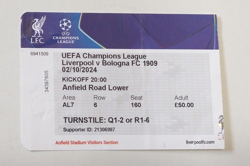 Ticket champions league - ticket,