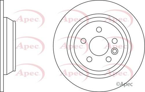 Dischi freno posteriori apec - 2,