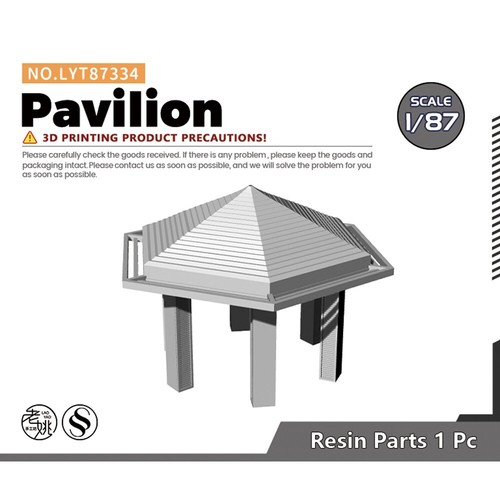 Mry sfw gazebo padiglione - mry-sfw, 1/87