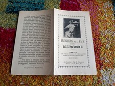 PREGHIERE PER LA PACE PAPA