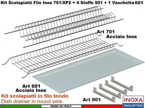Scolapiatti filo acciaio - filo,