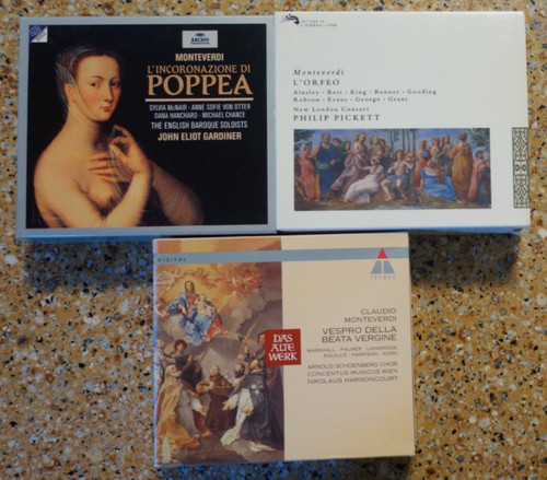 Monteverdi opera box set - monteverdi, cd