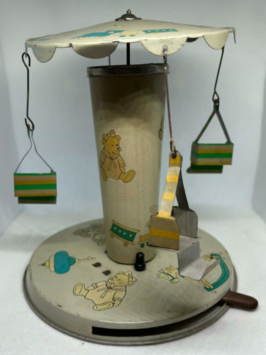 Giostra vintage metallo - in,