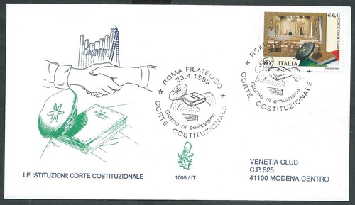 1999 italia fdc venetia 1005 - italia,
