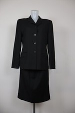MARELLA COMPLETO DONNA Tg. 44 GIACCA GONNA DRESS VINTAGE CASUAL SUIT LANA WOOL
