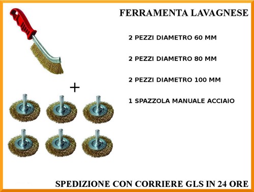 Assortimento spazzole