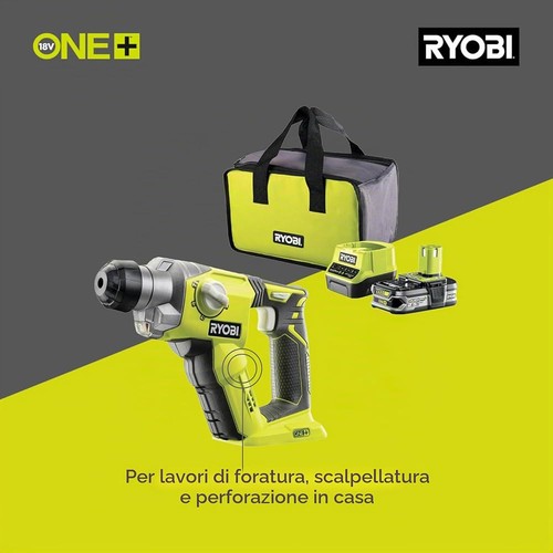 Ryobi r18sds 125s trapano - ryobi, r18sds-125s