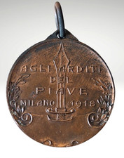 MEDAGLIA REGIO ESERCITO ARDITI DEL PIAVE  MILANO 1918  WW1