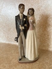 Scultura statuina porcellana vintage LLADRO #5274 Black Legacy GIORNO DEL MATRIMONIO