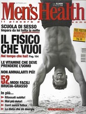 MEN'S HEALTH Italia Numero 13 Settembre 2001 Come Nuova