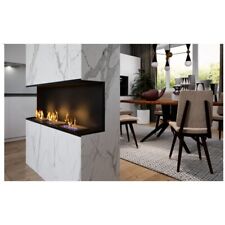 Camino al bioetanolo difettoso Orizon  aperto a Destra e Sinistra 124x41cm stufa