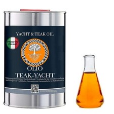 Olio TEAK puro protettivo UV MOBILI ESTERNI YACHT BARCHE NATURAL OIL VEGAN
