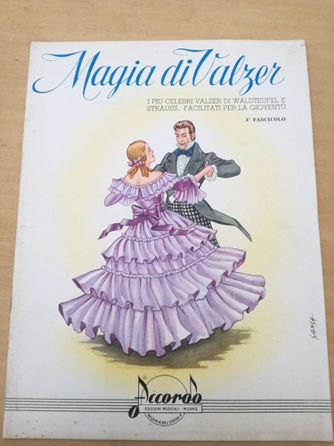 Spartito pianoforte magia - spartito, di