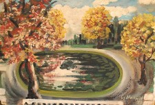 Dipinto ad olio vintage