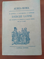 AUREA ROMA ESERCIZI LATINI CAPPELLI EDITORE 1959