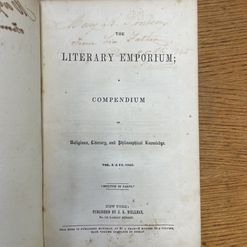 Literary emporium a - emporium;,
