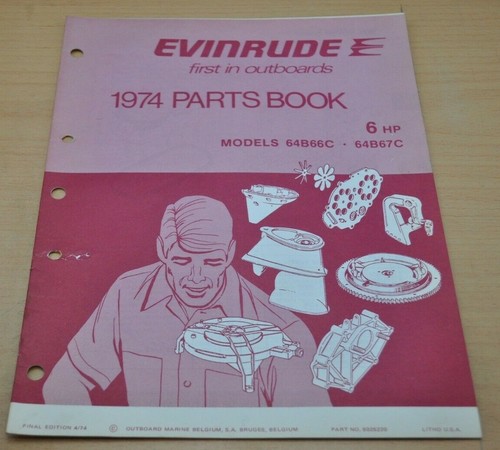 Omc evinrude 6hp 65b66c - evinrude,