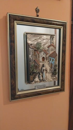 Quadro specchio rilevo - a, a