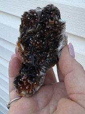 Vanadinite su barite rivestita