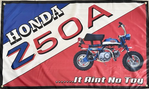 Honda z50a z50 3x5ft flag - honda,