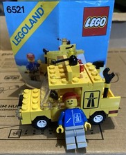 Set Lego Town Vintage 6521 Completo Istruzioni City Camion Riparazioni Emergenza