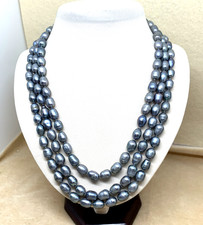 LUNGHISSIMA COLLANA PERLE DI