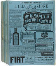 L'ILLUSTRAZIONE ITALIANA. Annata 1915. [52 fascicoli completi delle copertine az