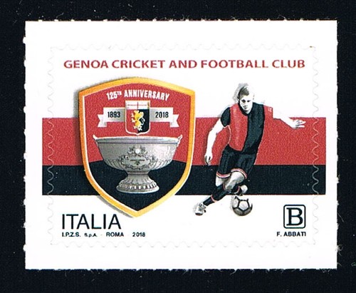 Italia francobollo genoa - francobollo,