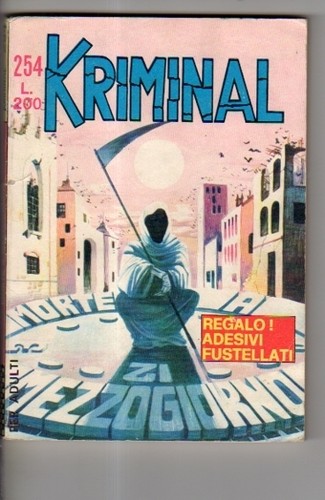 Kriminal 254 con adesivi - kriminal,
