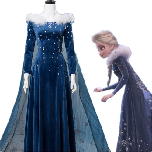 Cosplay frozen abiti - 2,