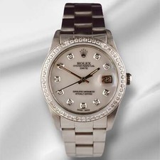 Rolex Date 34mm Donna 1.5ct