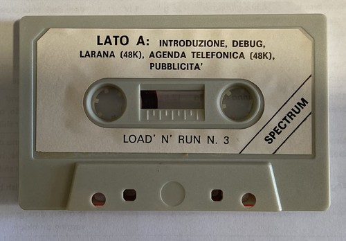 Load run spectrum nr 3 - run,