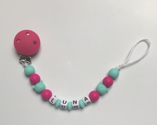 Pacifier chain bow - chain,