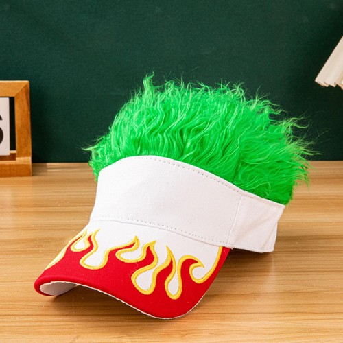 Cappellino con visiera - con,