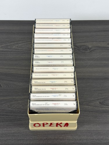 Opera cassette lot tapes - 15,