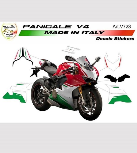 Kit adesivi design tricolore - adesivi,