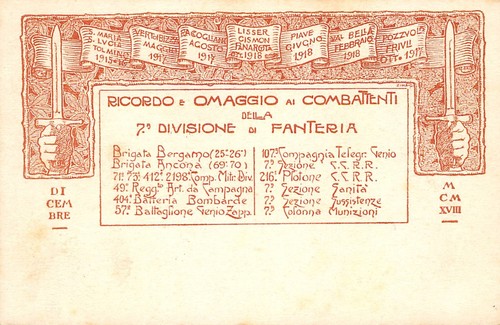 Ricordo omaggio combattenti - ricordo,