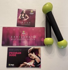 Zumba Fitness Exhilarate Body Shaping System 5 DVD Bastoncini tonificanti e guida