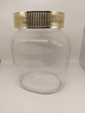 NUTELLA FERRERO SERIE  SPECIALE 2005 BARATTOLO VETRO 5 KG. Tappo Oro Gold Vuoto 